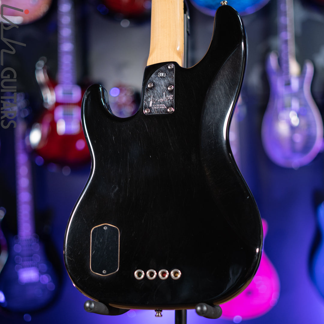 2002 Fender American Deluxe 4-String Precision Bass Black