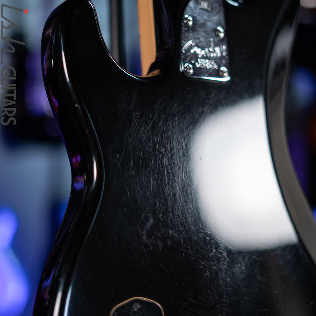 2002 Fender American Deluxe 4-String Precision Bass Black