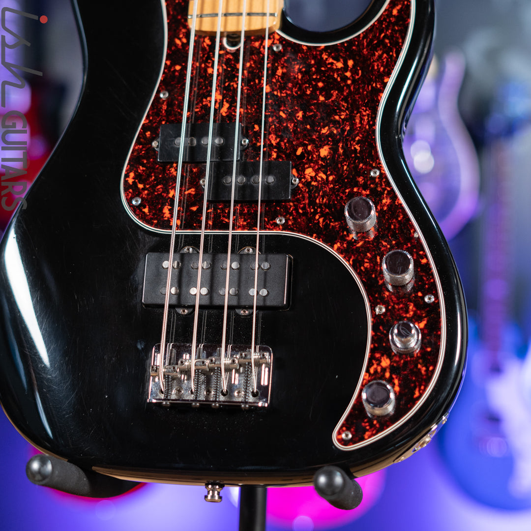 2002 Fender American Deluxe 4-String Precision Bass Black