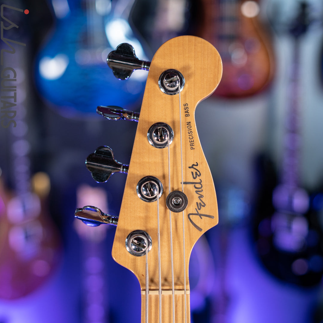 2002 Fender American Deluxe 4-String Precision Bass Black