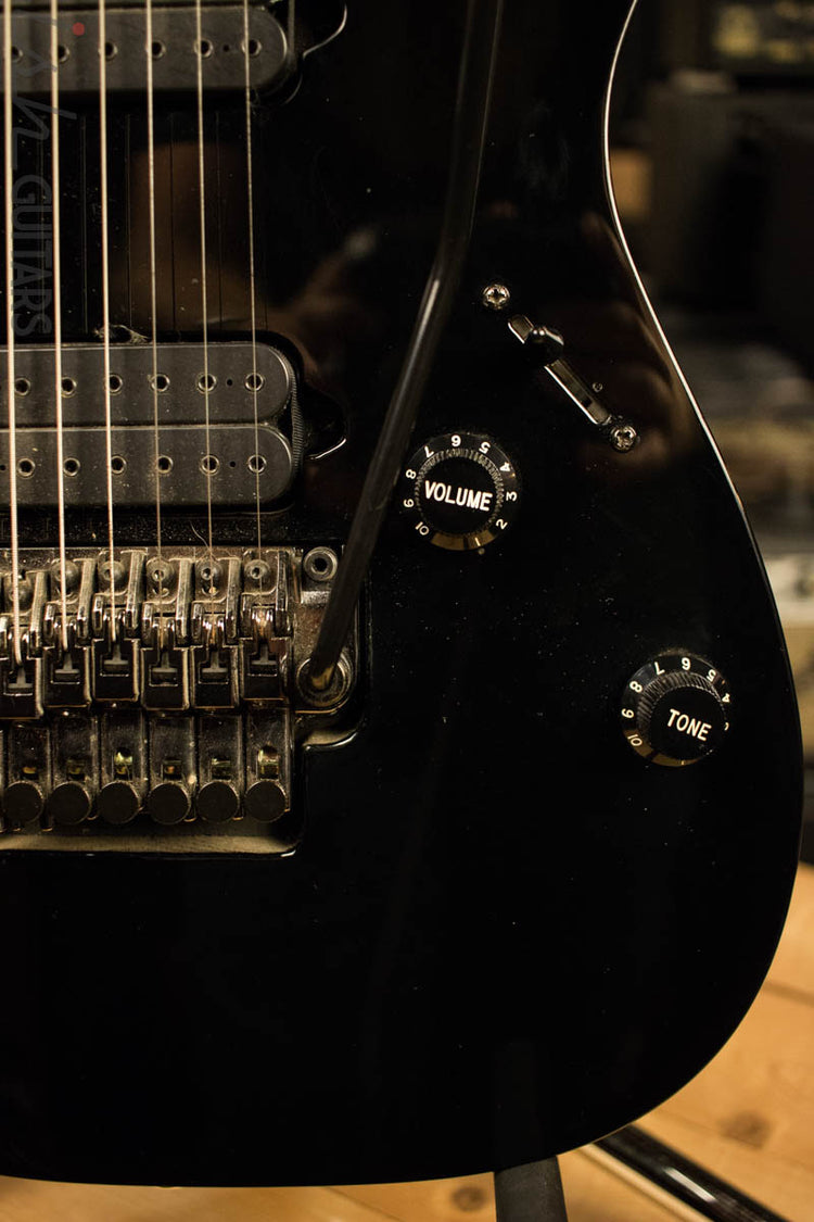 2012 Ibanez Premium 7 String RG827Z Black Electric Guitar – Ish