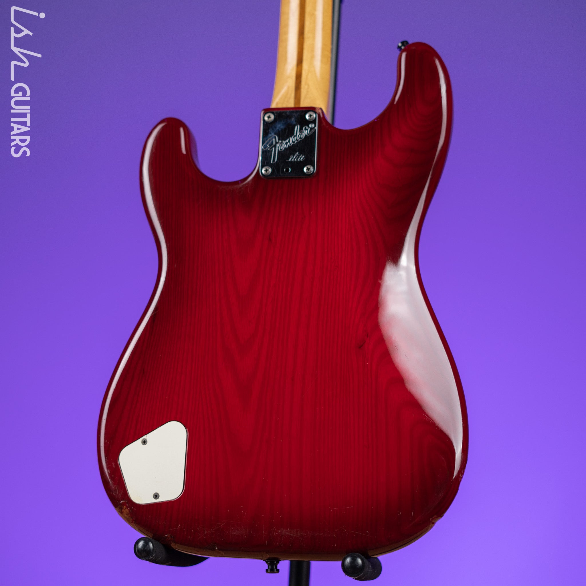 1983-1984 Fender Elite Stratocaster Red Scalloped Fretboard Wild
