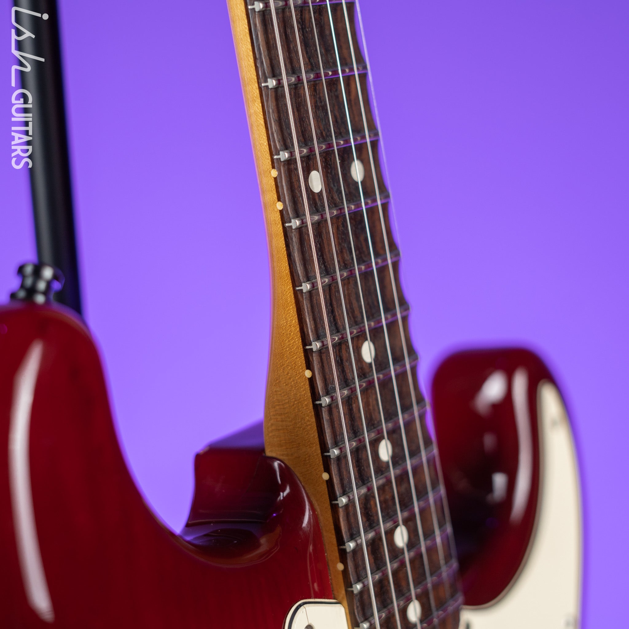 1983-1984 Fender Elite Stratocaster Red Scalloped Fretboard Wild