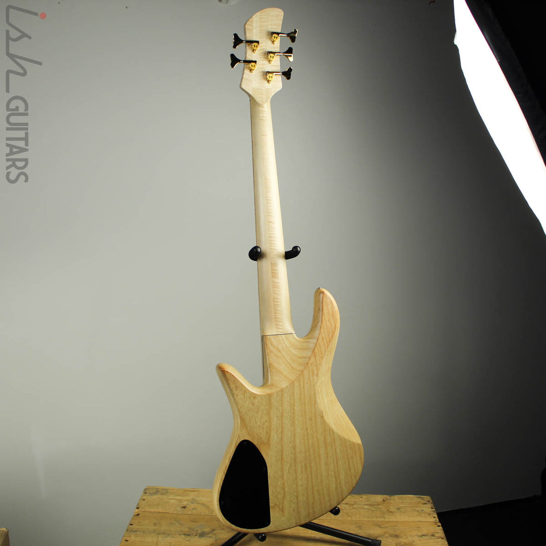 2016 Fodera Emperor Deluxe 5-String Buckeye Burl RARE Bass Tremolo