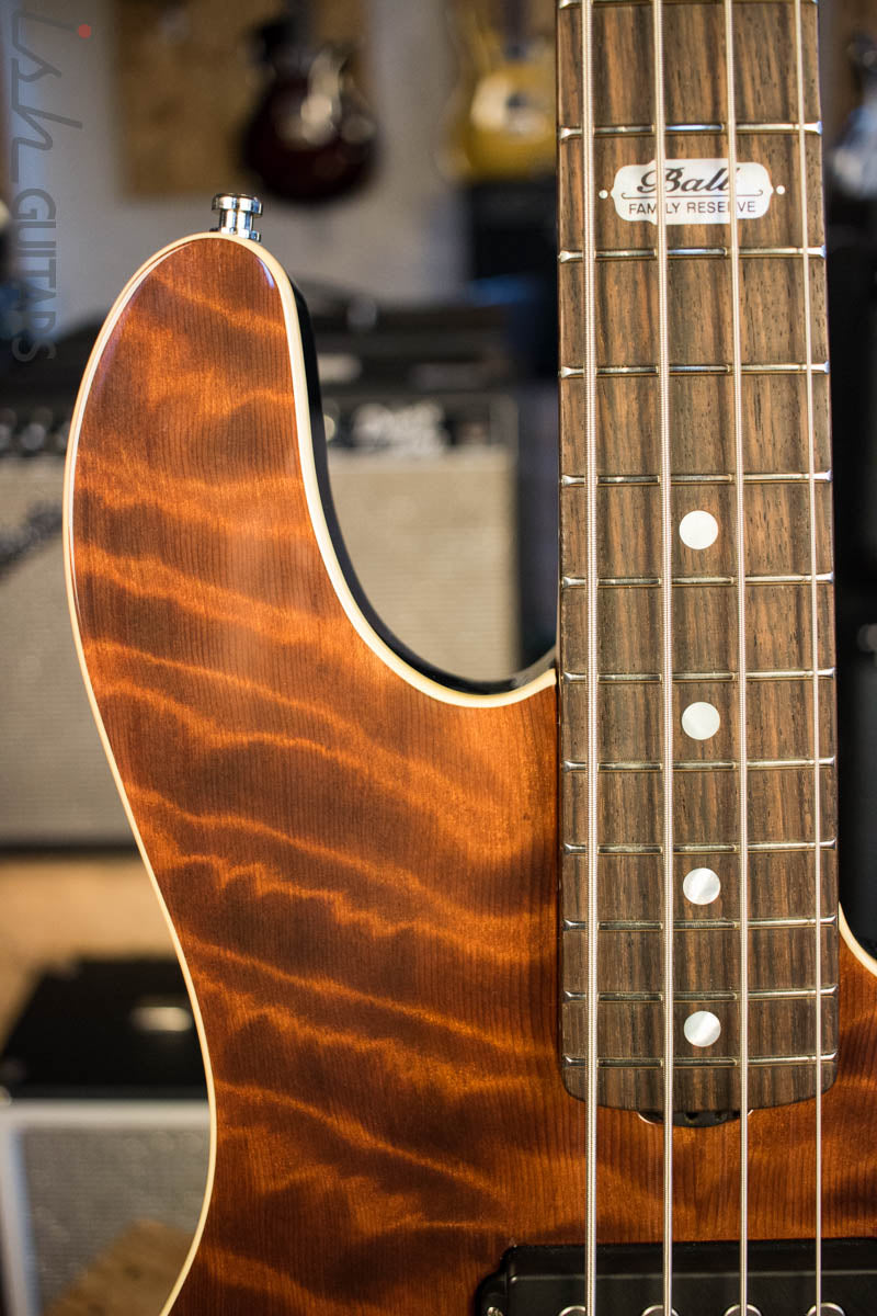 2008 Ernie Ball Music Man Stingray HH Ball Family Reserve BFR Redwood 1 of 50