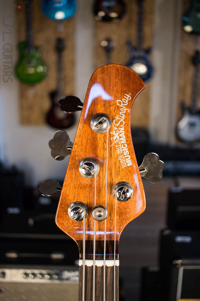 2008 Ernie Ball Music Man Stingray HH Ball Family Reserve BFR Redwood 1 of 50