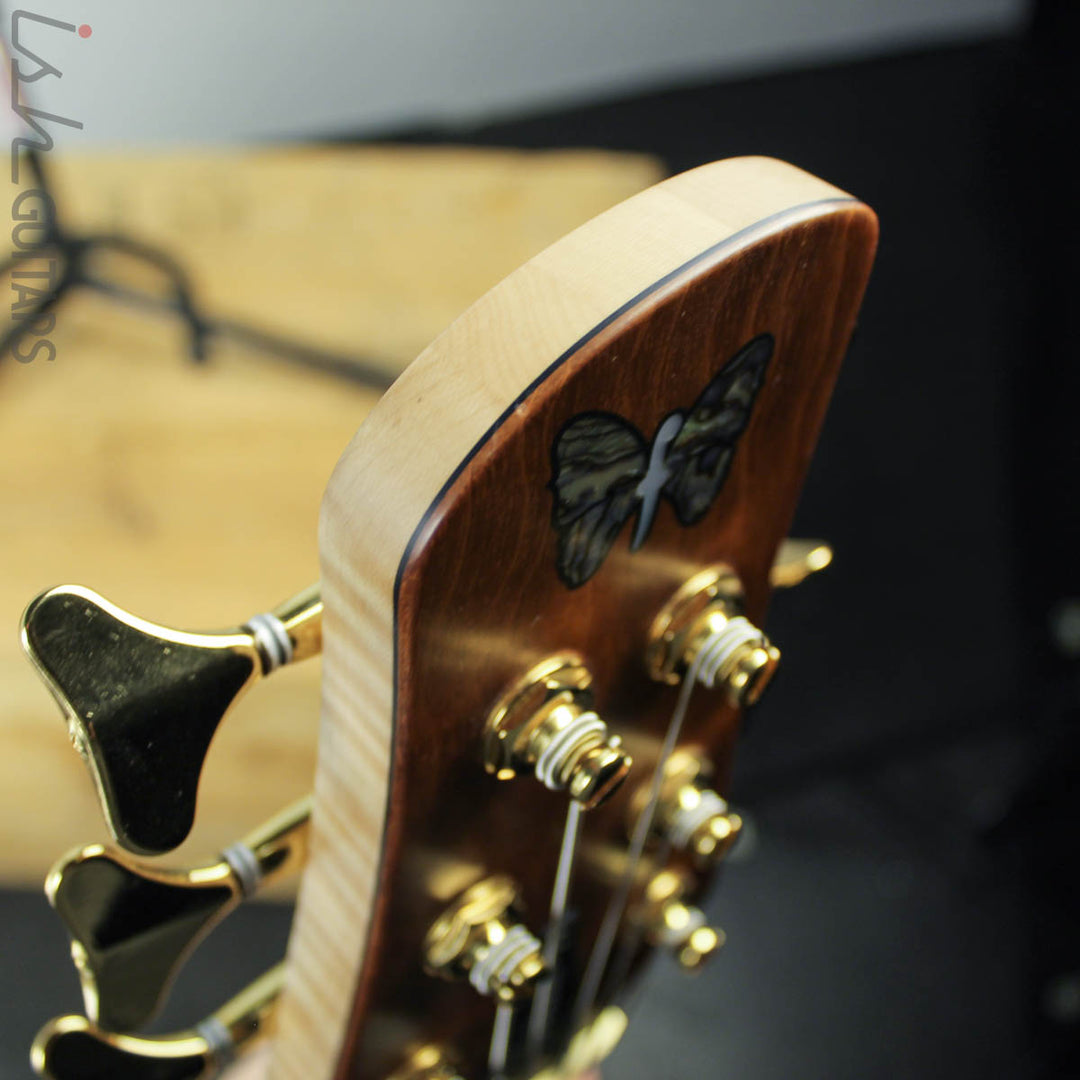 2018 Fodera Six String Emperor II Elite Quilted Mahogany/Ash