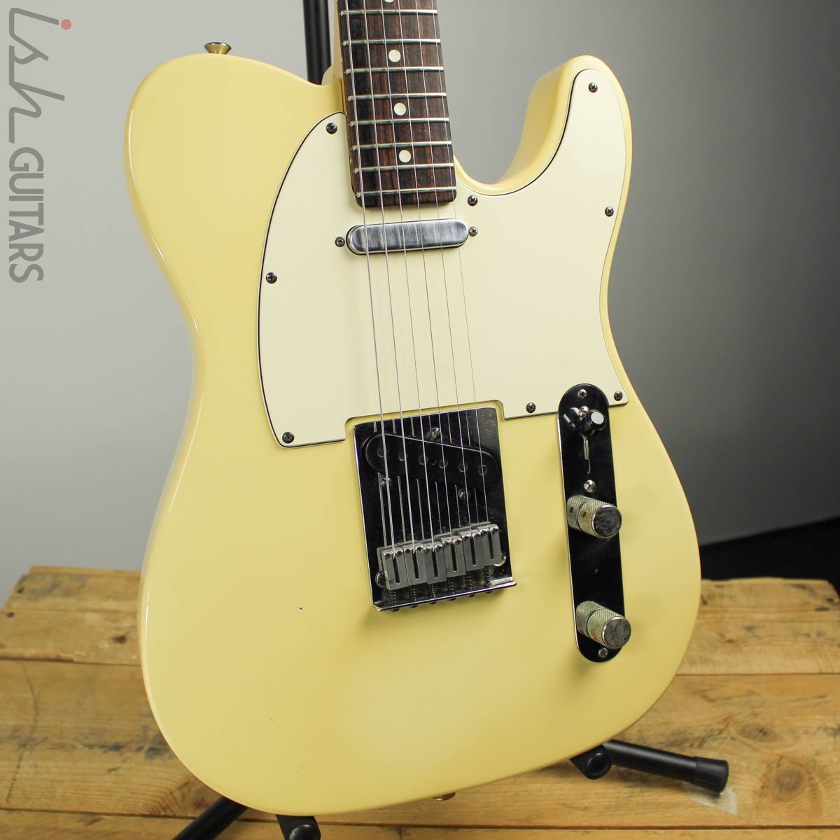 1988 Fender USA Telecaster Standard Olympic White – Ish Guitars
