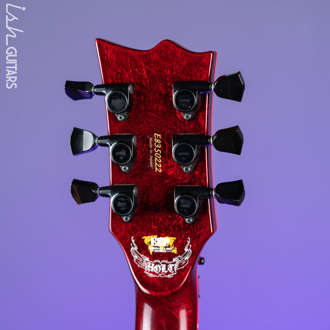 ESP Gary Holt Signature EC Electric Guitar Liquid Metal Lava