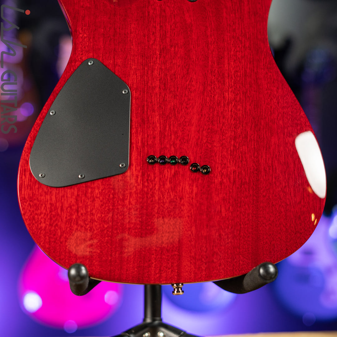 2015 Ibanez Prestige S5521 Blaze Red Burst