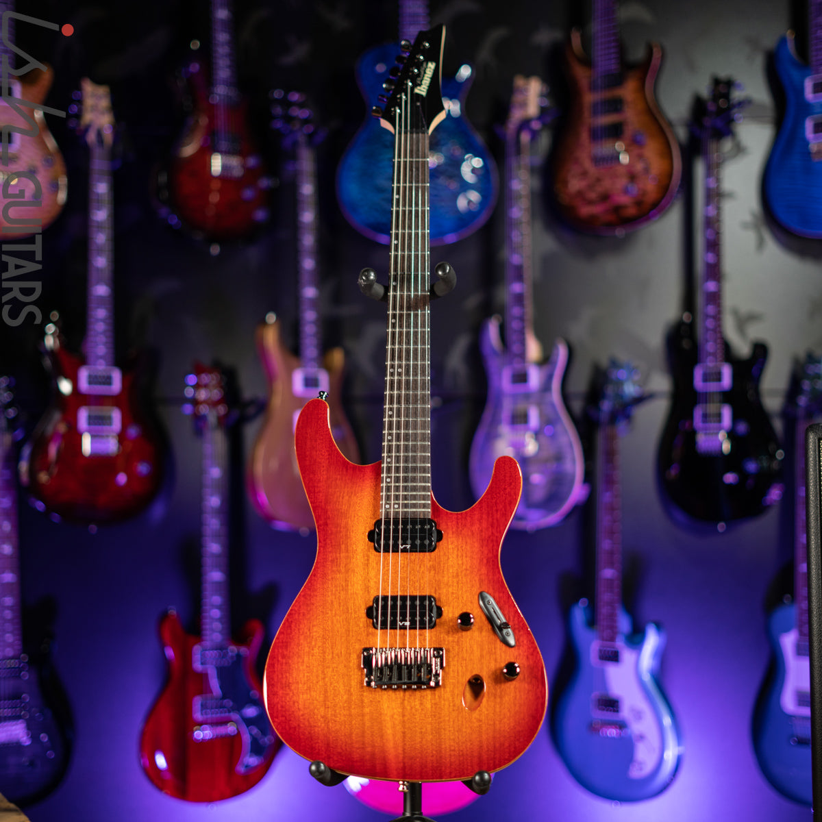 2015 Ibanez Prestige S5521 Blaze Red Burst – Ish Guitars