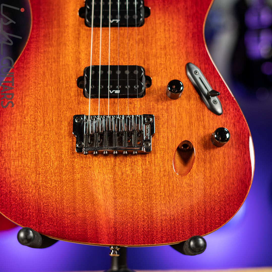 2015 Ibanez Prestige S5521 Blaze Red Burst