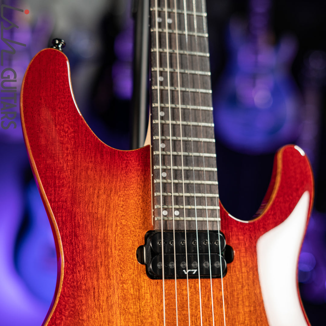 2015 Ibanez Prestige S5521 Blaze Red Burst