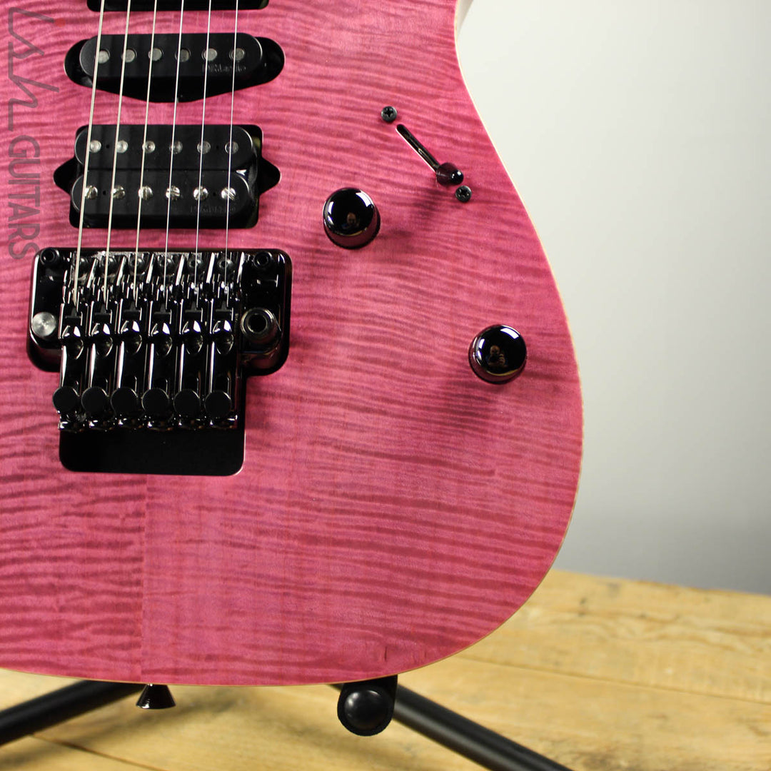 rosa♡ Ibanez RG8570ZRPK J. Custom Rhodonite Pink | The Music Zoo