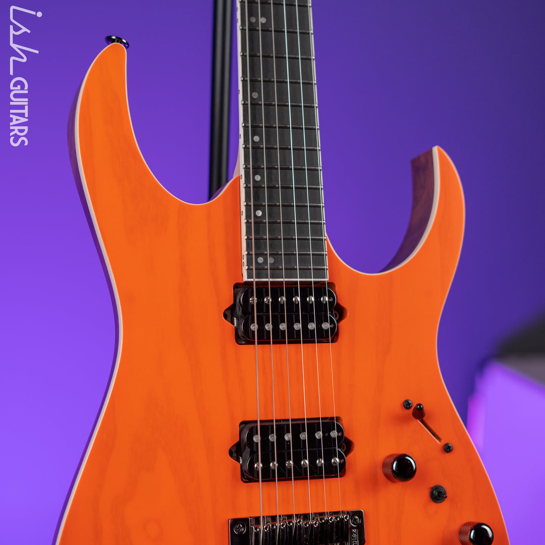 Ibanez Prestige RGR5221 Electric Guitar Fluorescent Orange