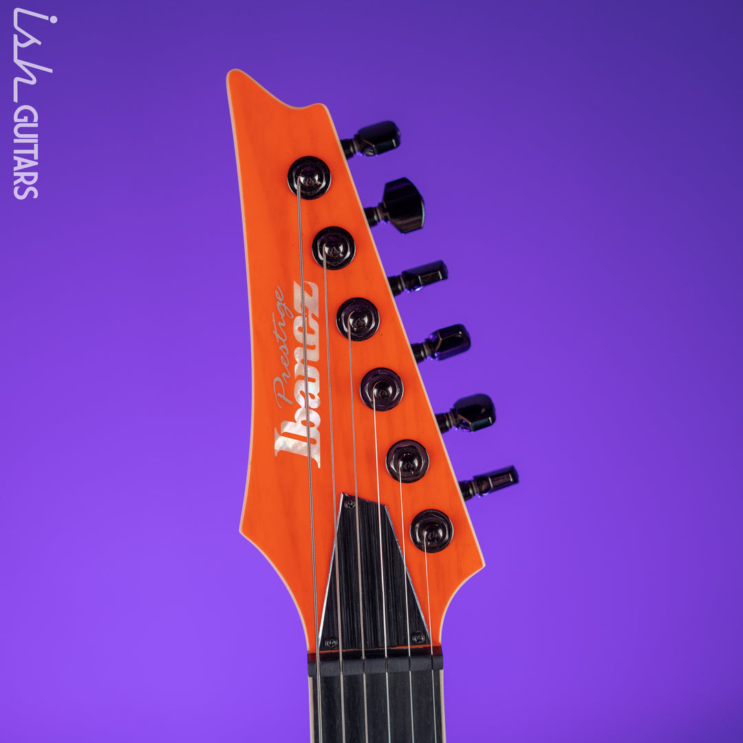 Ibanez Prestige RGR5221 Electric Guitar Fluorescent Orange