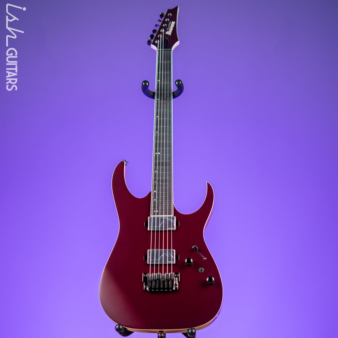 Ibanez RG5121 Prestige Electric Guitar Burgundy Metallic Flat