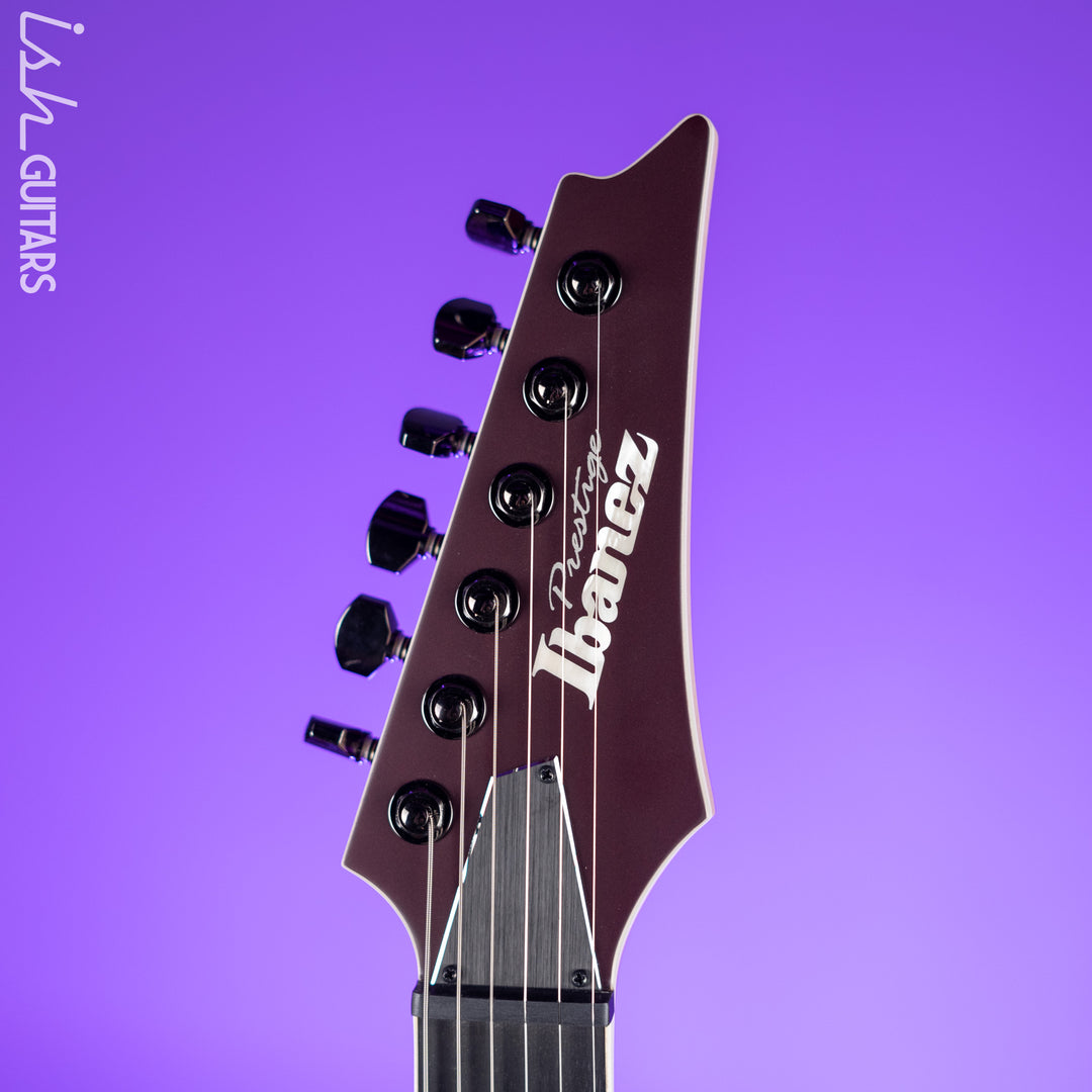 Ibanez RG5121 Prestige Electric Guitar Burgundy Metallic Flat