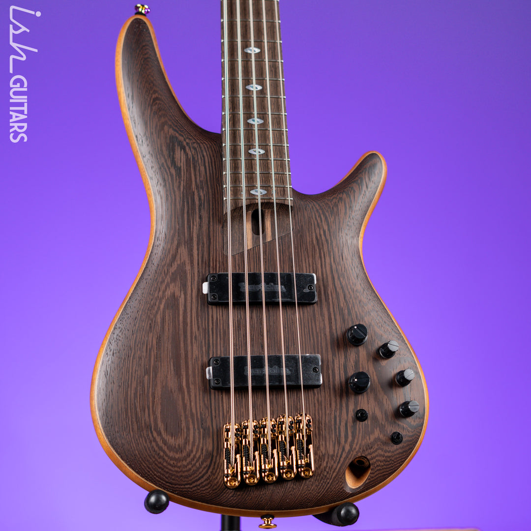 Ibanez Prestige SR5005 5-String Bass Guitar Wenge
