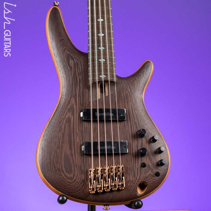 Ibanez Prestige SR5005 5-String Bass Guitar Wenge – Ish Guitars