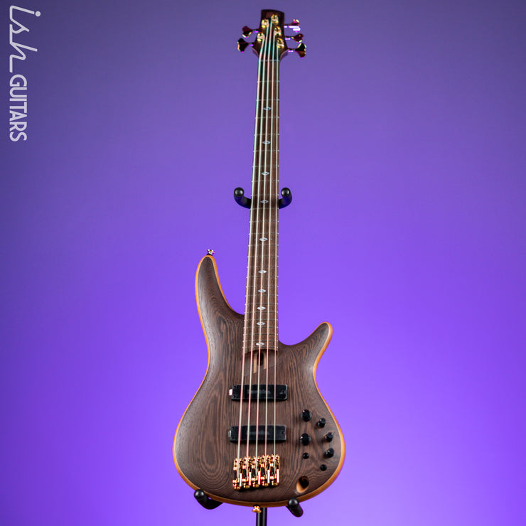 Ibanez Prestige SR5005 5-String Bass Guitar Wenge – Ish Guitars