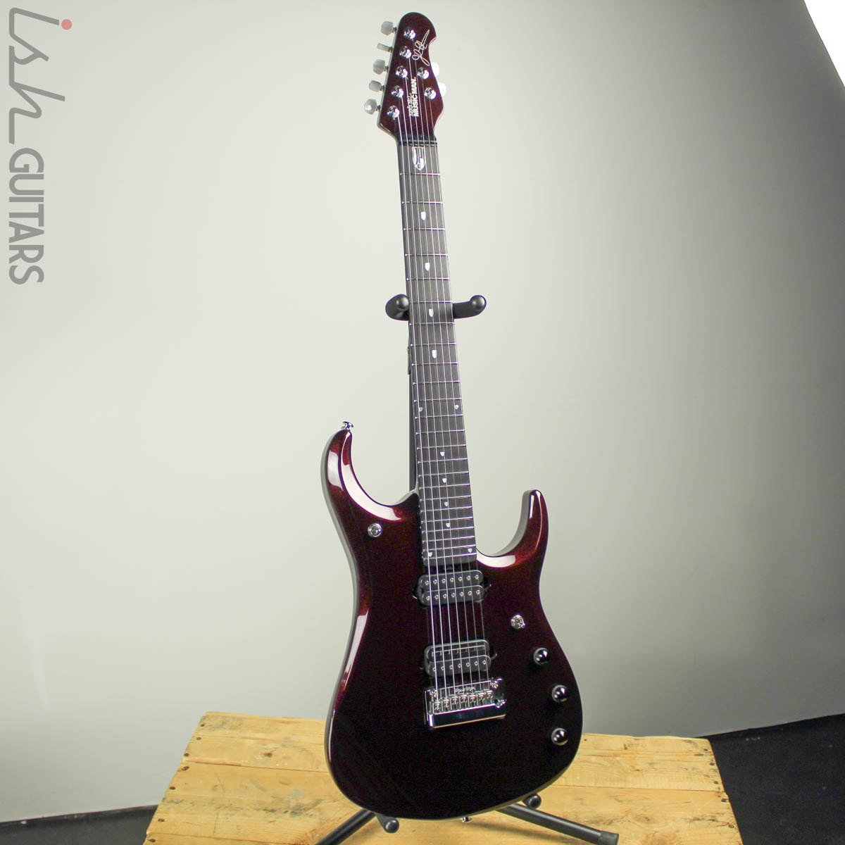 2013 Ernie Ball Music Man BFR JP-12 7 String Cherry Sugar – Ish
