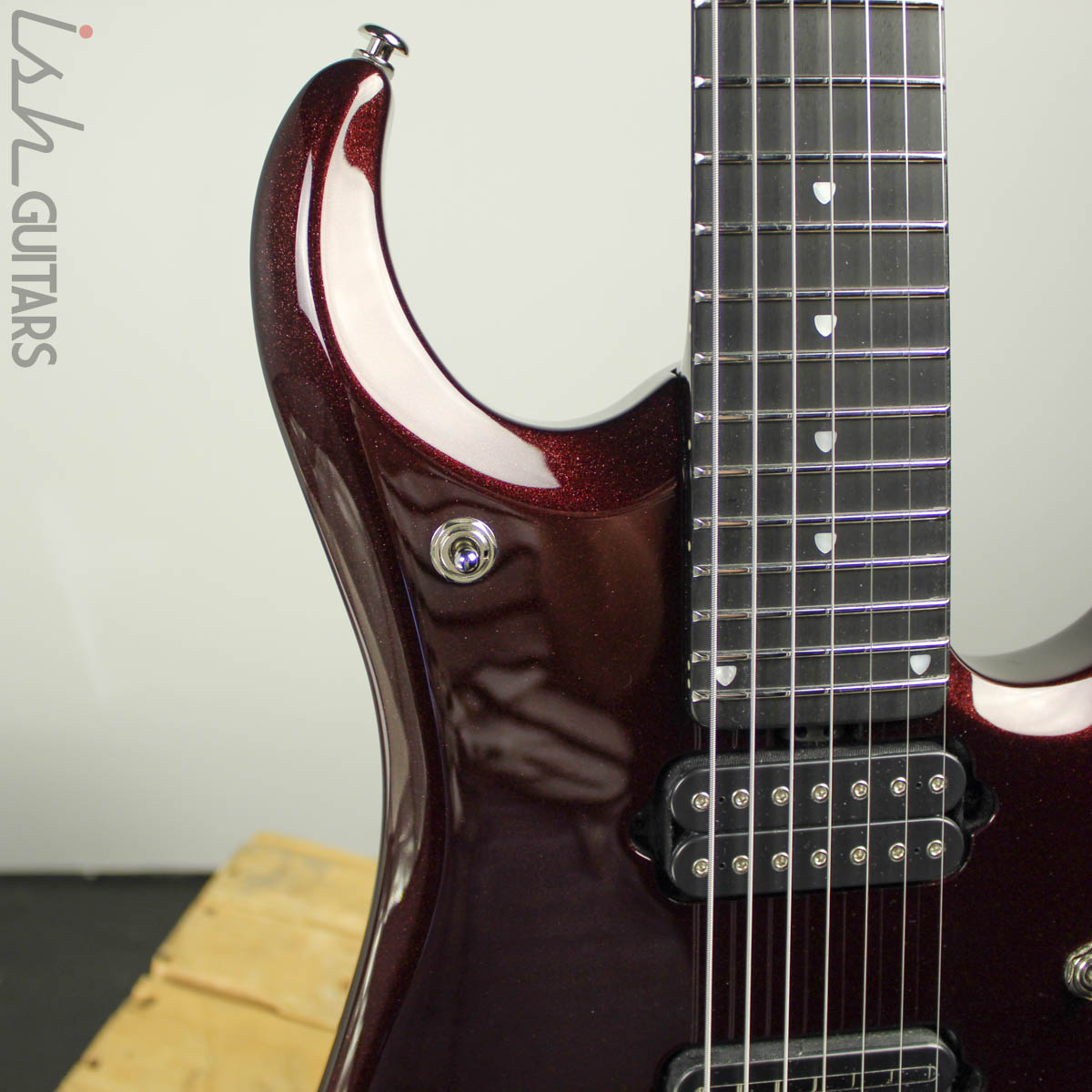 2013 Ernie Ball Music Man BFR JP-12 7 String Cherry Sugar – Ish