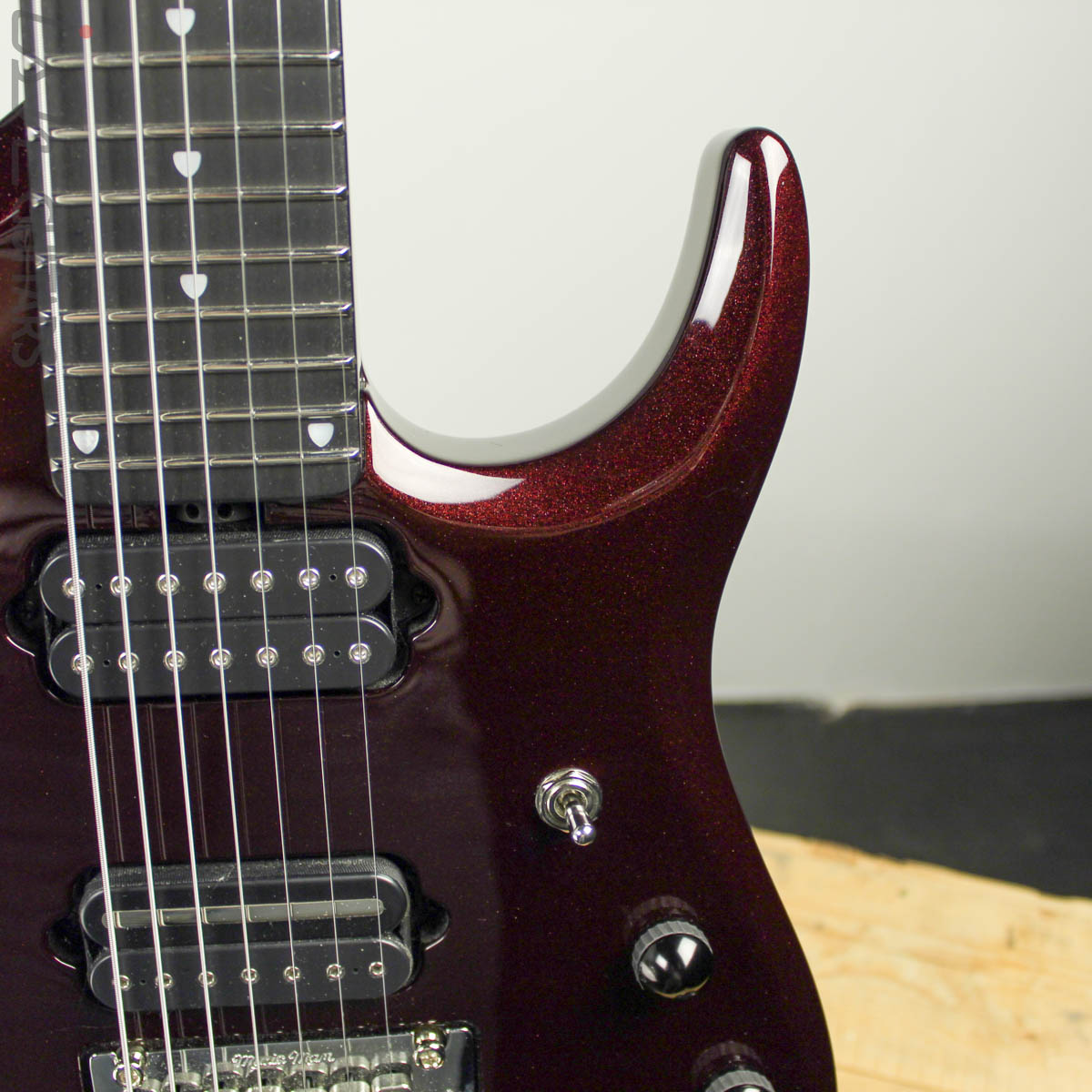 2013 Ernie Ball Music Man BFR JP-12 7 String Cherry Sugar – Ish