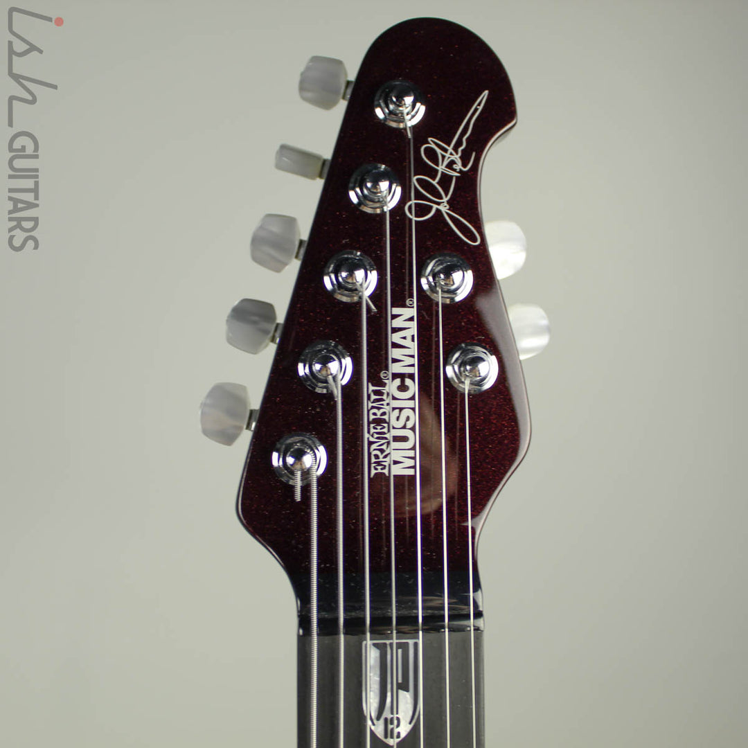 2013 Ernie Ball Music Man BFR JP-12 7 String Cherry Sugar