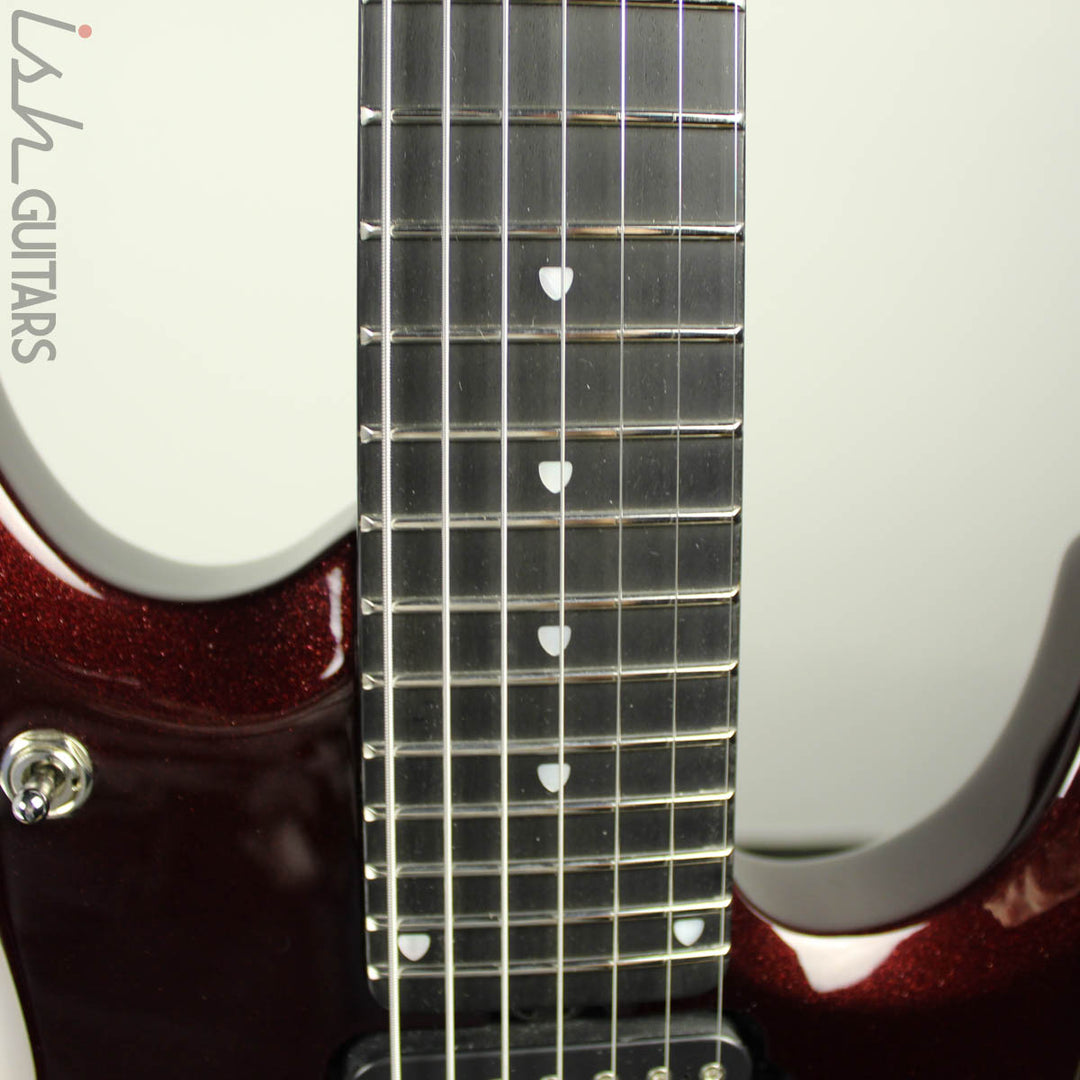 2013 Ernie Ball Music Man BFR JP-12 7 String Cherry Sugar