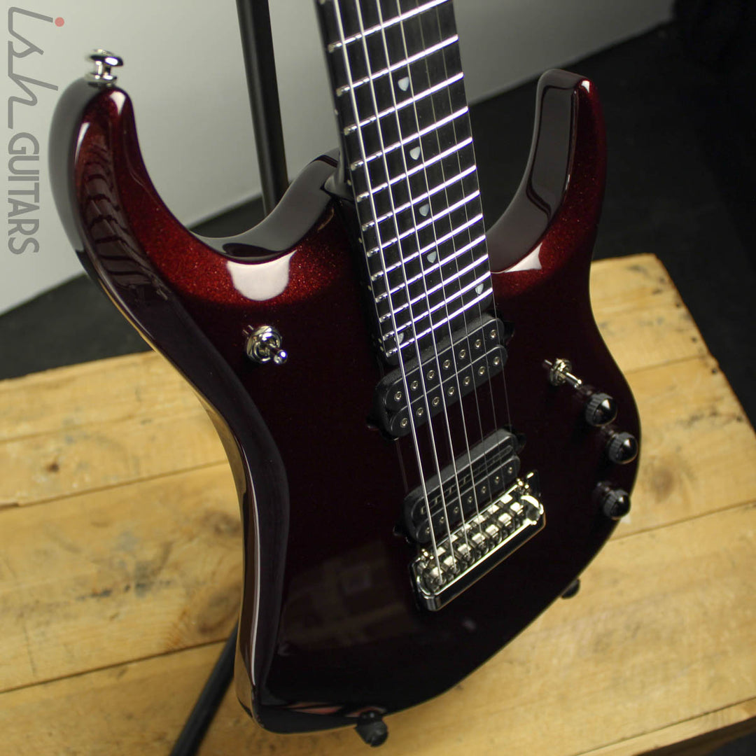 2013 Ernie Ball Music Man BFR JP-12 7 String Cherry Sugar