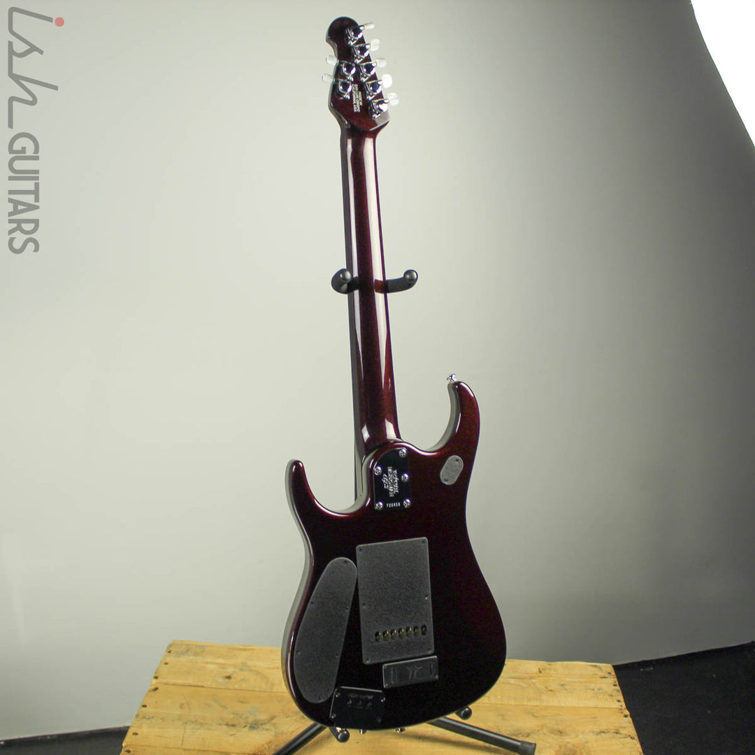 2013 Ernie Ball Music Man BFR JP-12 7 String Cherry Sugar