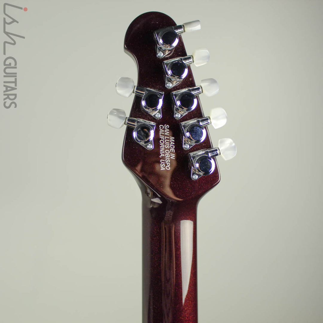 2013 Ernie Ball Music Man BFR JP-12 7 String Cherry Sugar