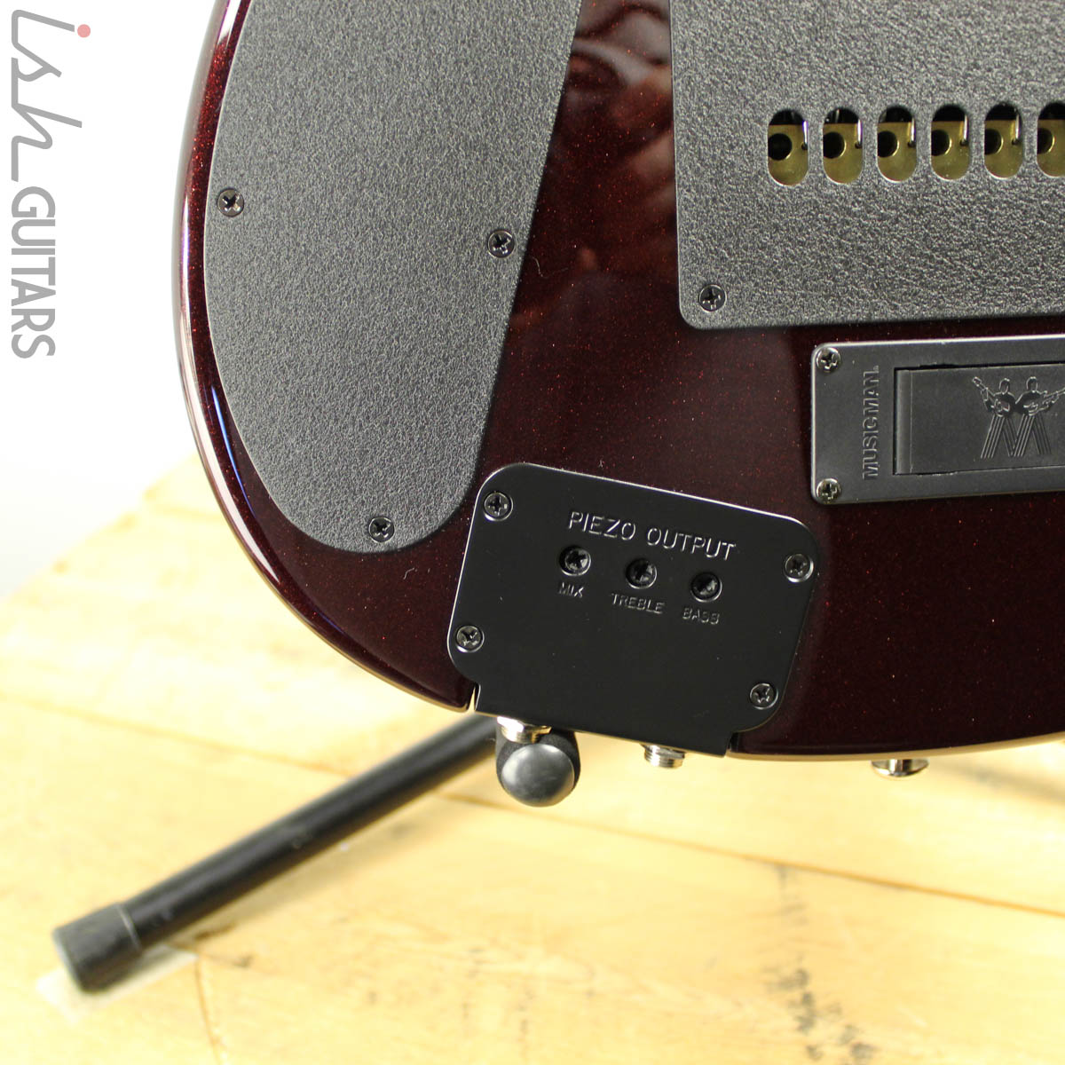 2013 Ernie Ball Music Man BFR JP-12 7 String Cherry Sugar – Ish