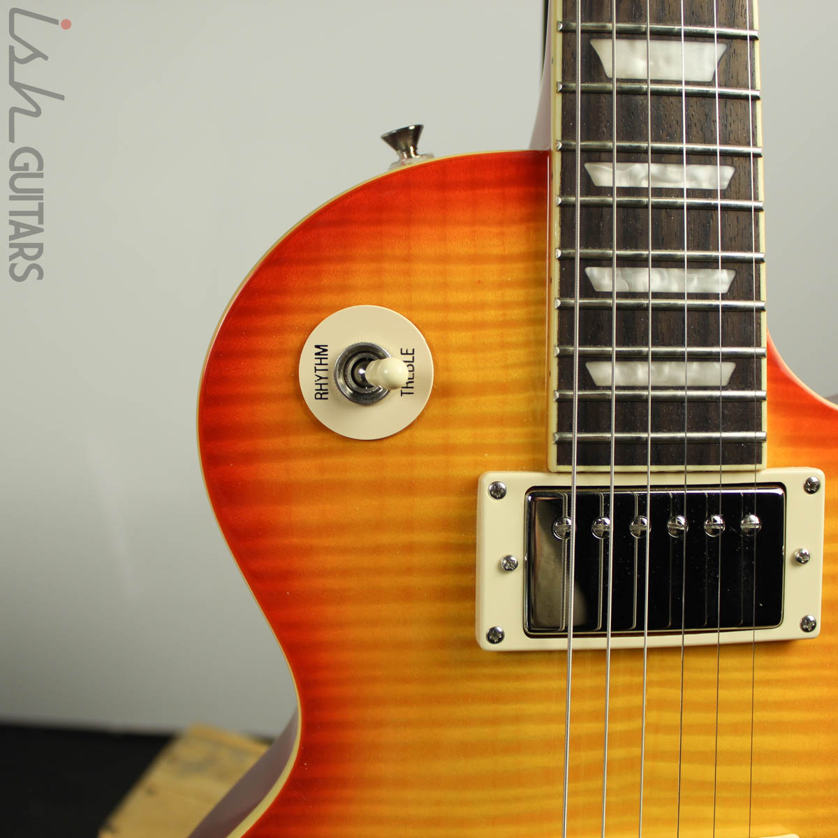 2003 Epiphone 1960 Tribute Plus Les Paul Cherry Sunburst – Ish Guitars