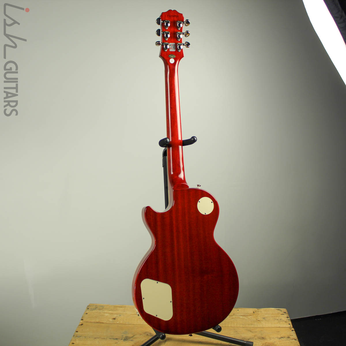 2003 Epiphone 1960 Tribute Plus Les Paul Cherry Sunburst – Ish Guitars