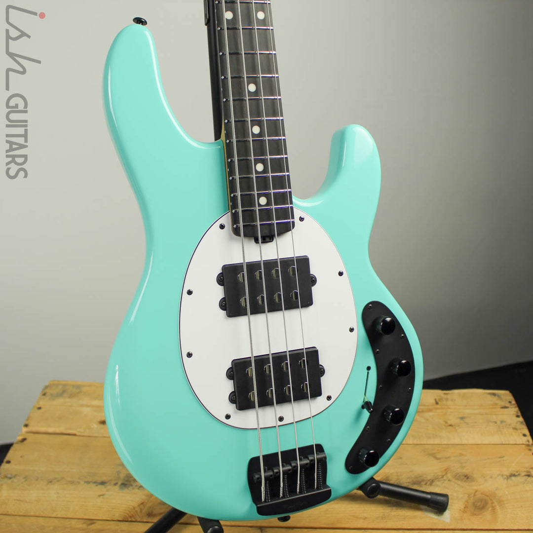 Ernie Ball Music Man StingRay Special 4 HH Cruz Teal Ebony Fretboard