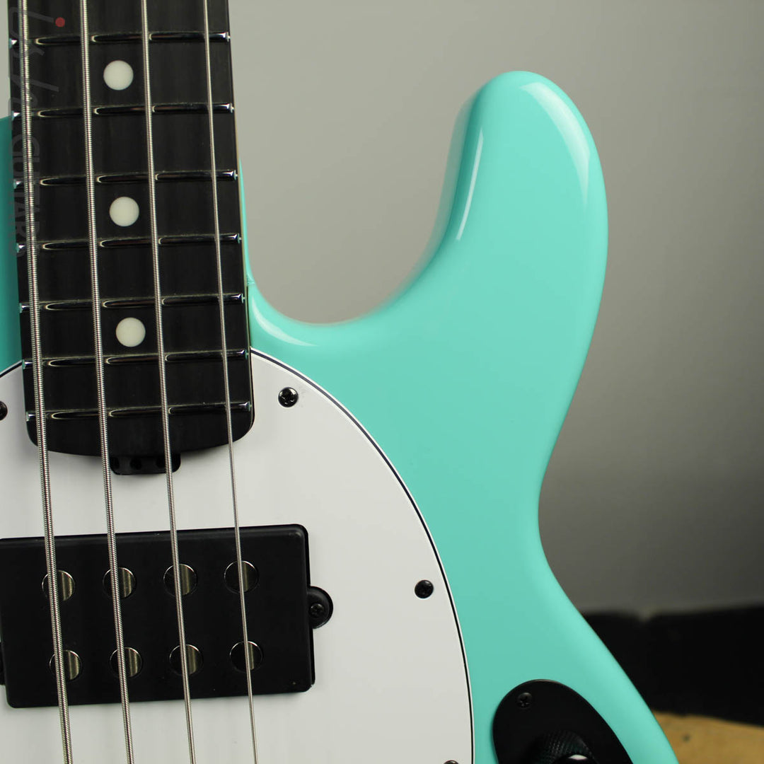 Ernie Ball Music Man StingRay Special 4 HH Cruz Teal Ebony Fretboard