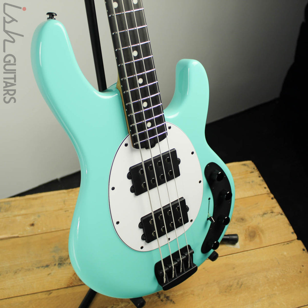 Ernie Ball Music Man StingRay Special 4 HH Cruz Teal Ebony Fretboard