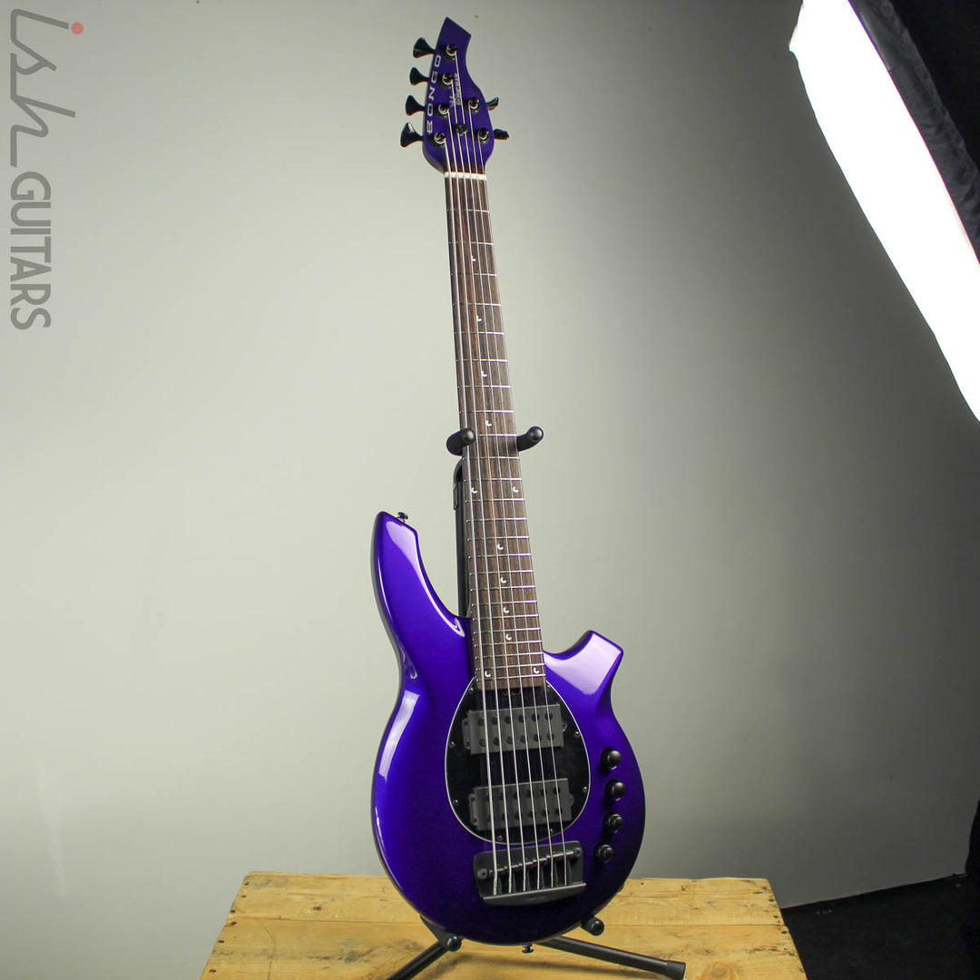 Ernie Ball Music Man Bongo 6 HH Firemist Purple