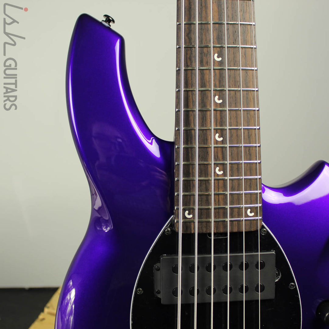 Ernie Ball Music Man Bongo 6 HH Firemist Purple