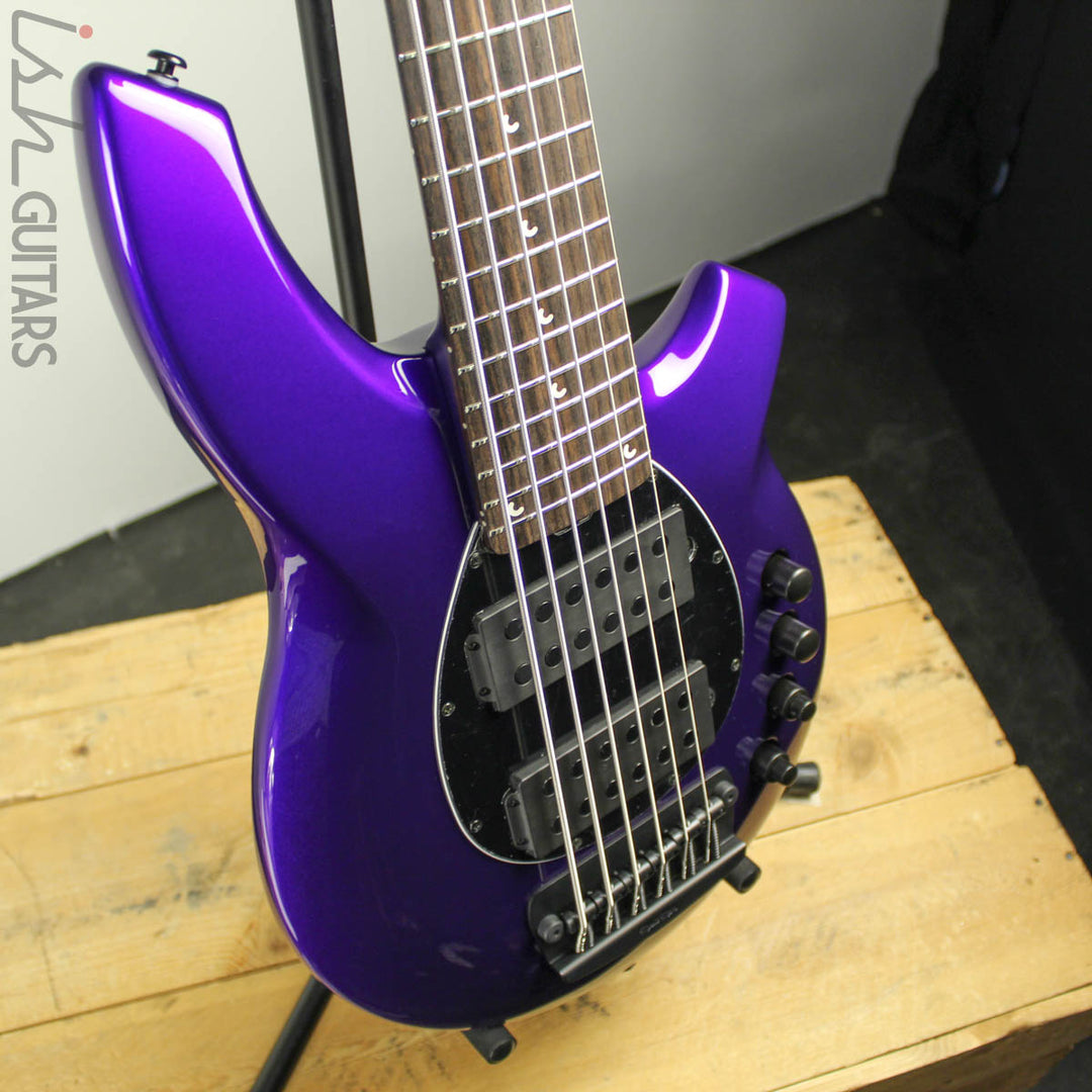 Ernie Ball Music Man Bongo 6 HH Firemist Purple