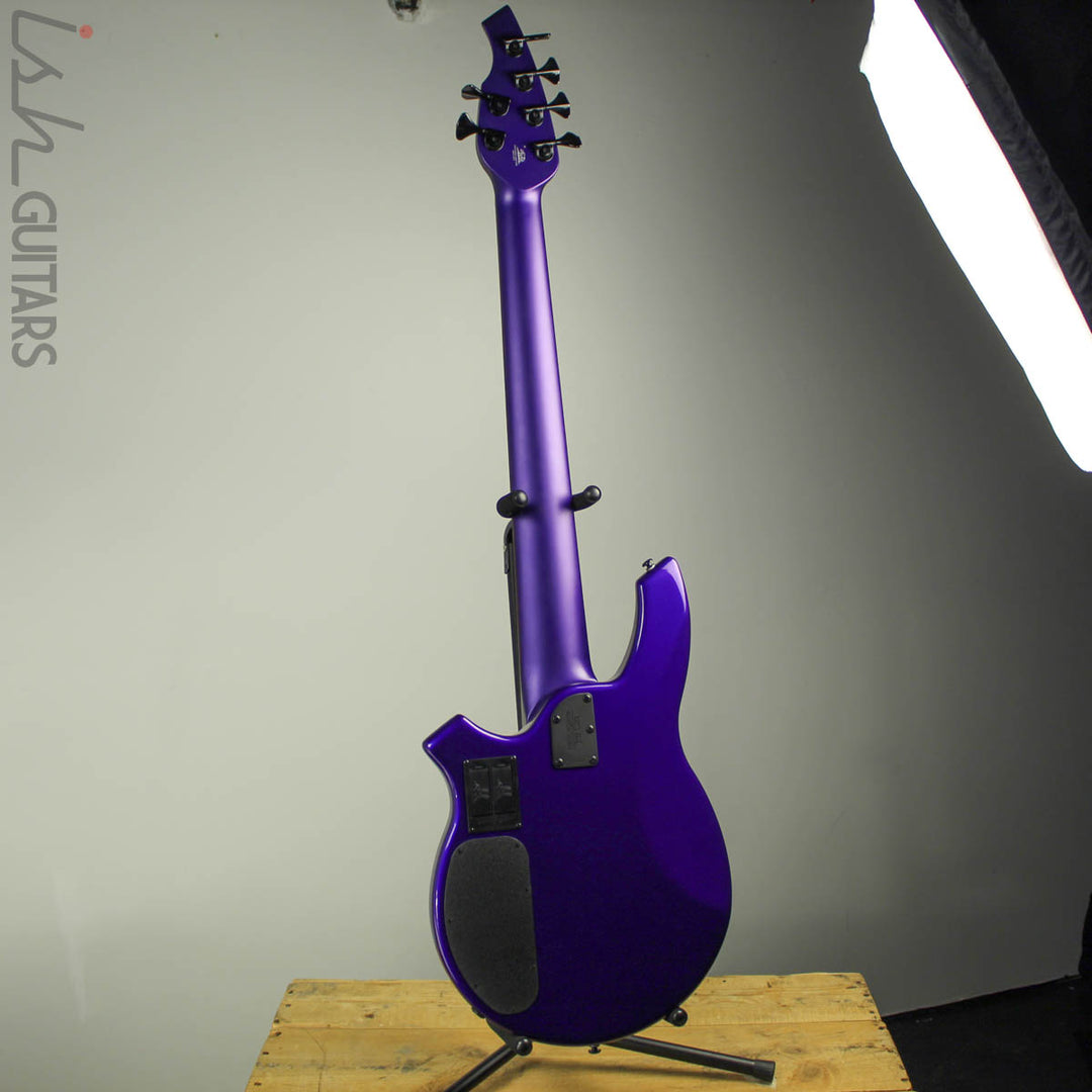 Ernie Ball Music Man Bongo 6 HH Firemist Purple