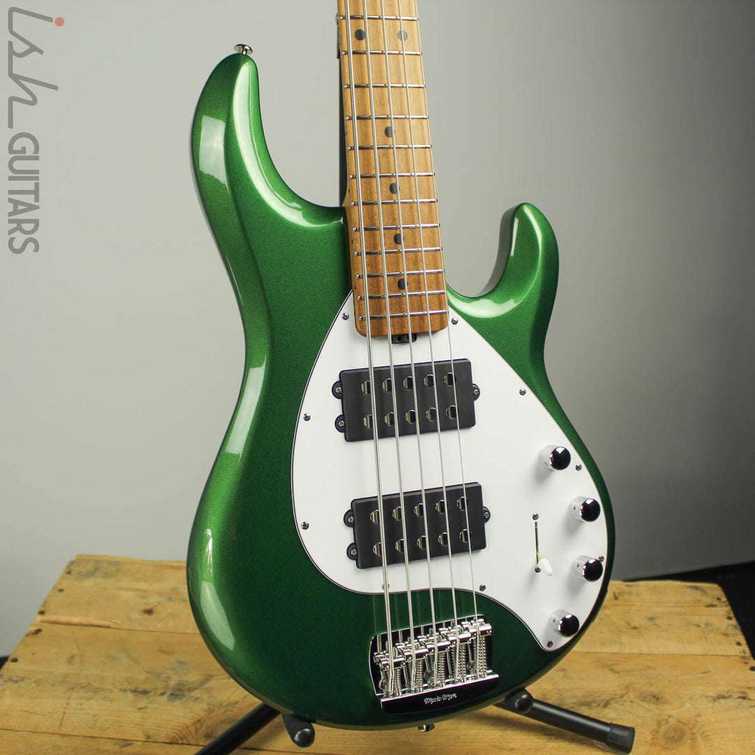 Ernie Ball Music Man StingRay Special 5HH Charging Green