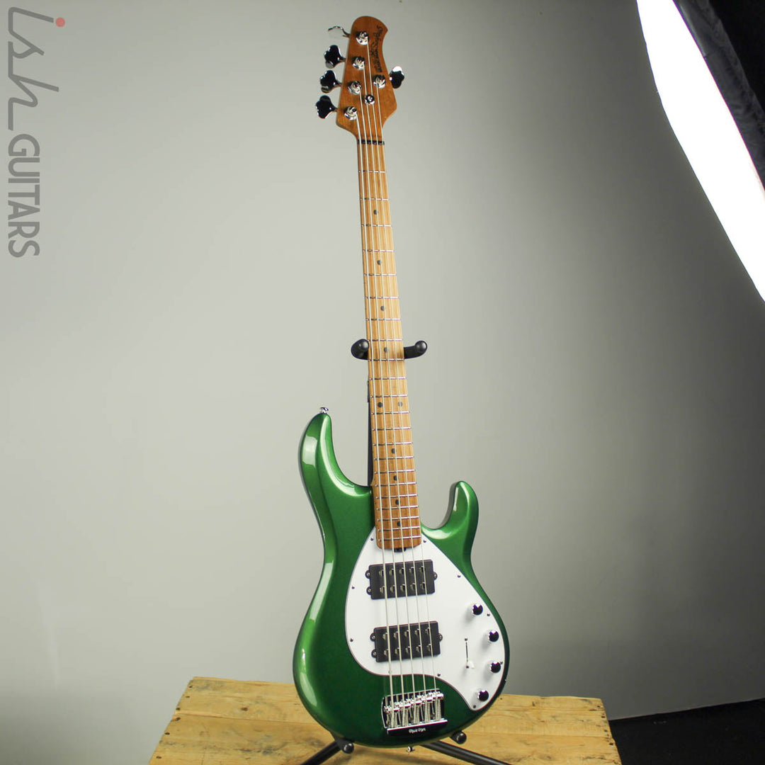 Ernie Ball Music Man StingRay Special 5HH Charging Green