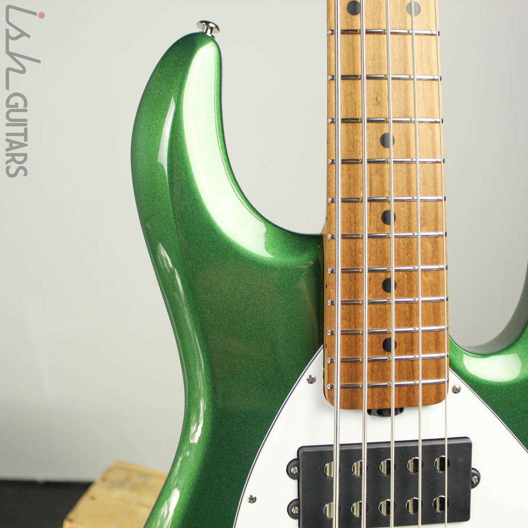 Ernie Ball Music Man StingRay Special 5HH Charging Green