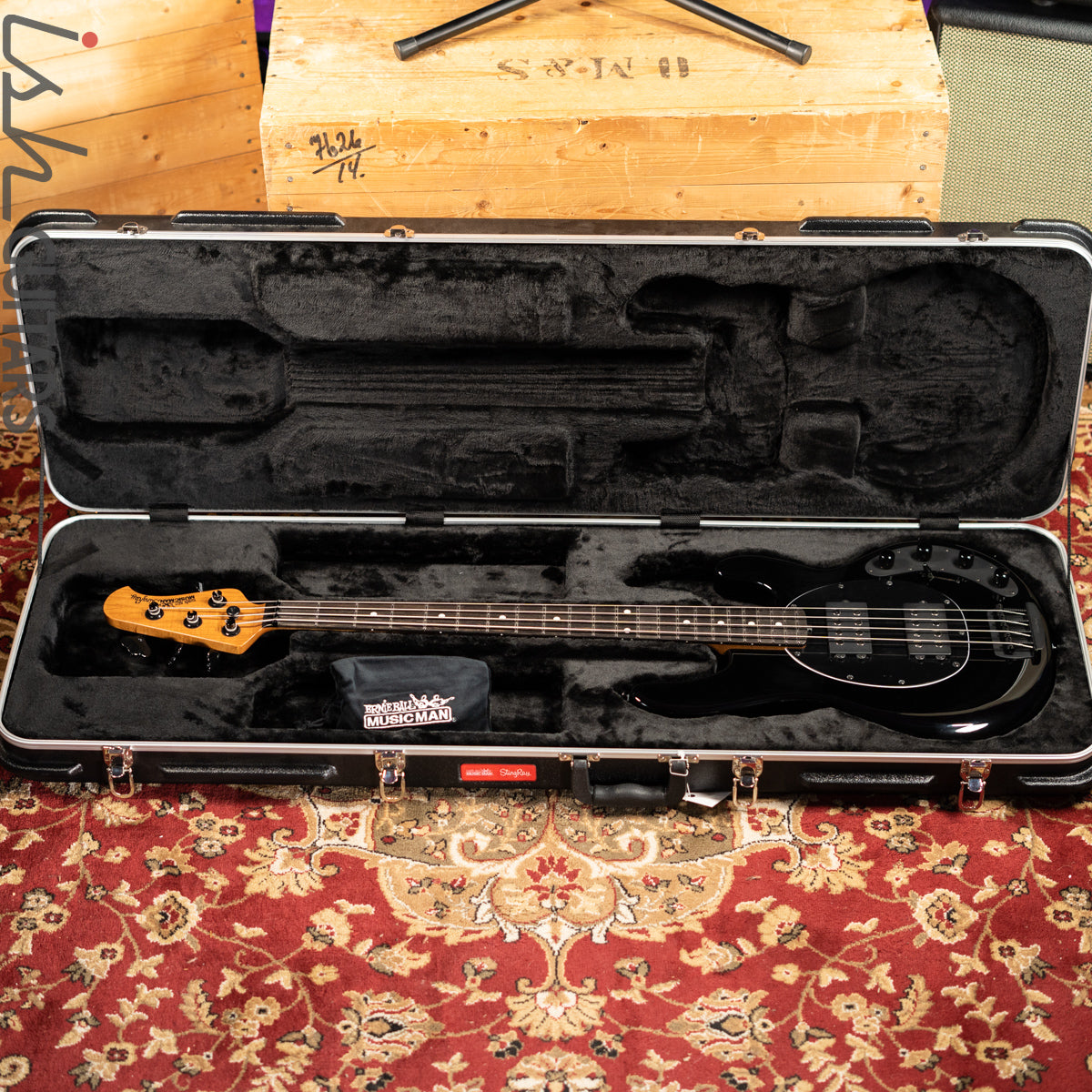 2020 Ernie Ball Music Man Stingray Special HH 4-String Bass Black
