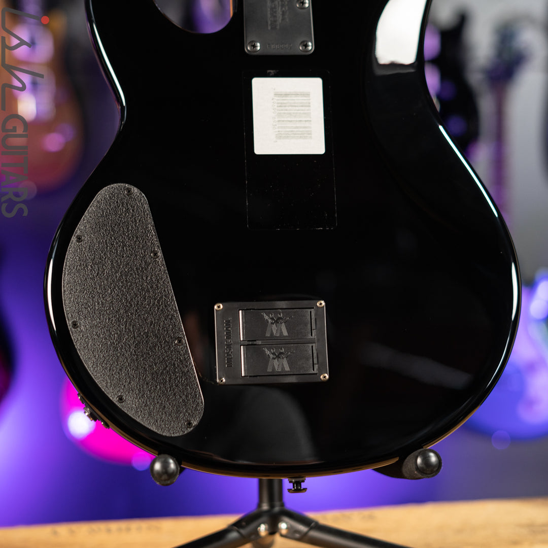 2020 Ernie Ball Music Man Stingray Special HH 4-String Bass Black Ebony Fretboard
