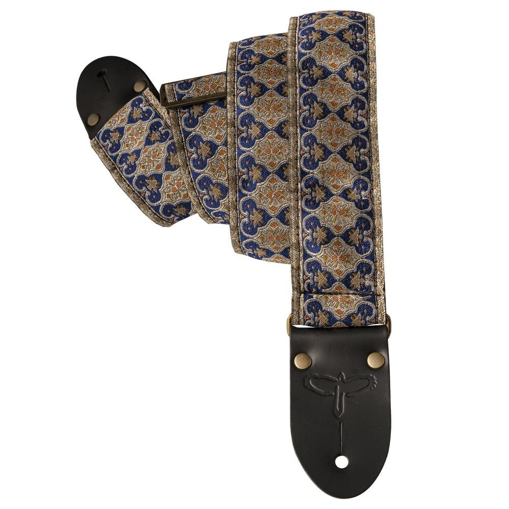 PRS 2” Retro Guitar Strap Blue/Silver Limited Edition