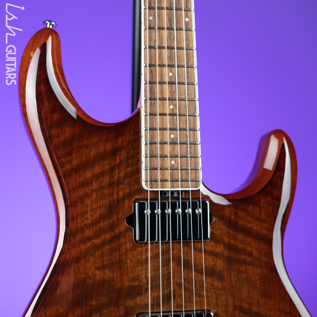 2017 Ernie Ball Music Man BFR Luke III Claro Walnut